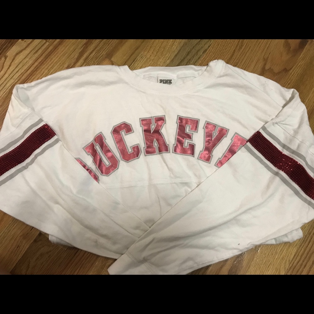 PINK Buckeyes Long Sleeve